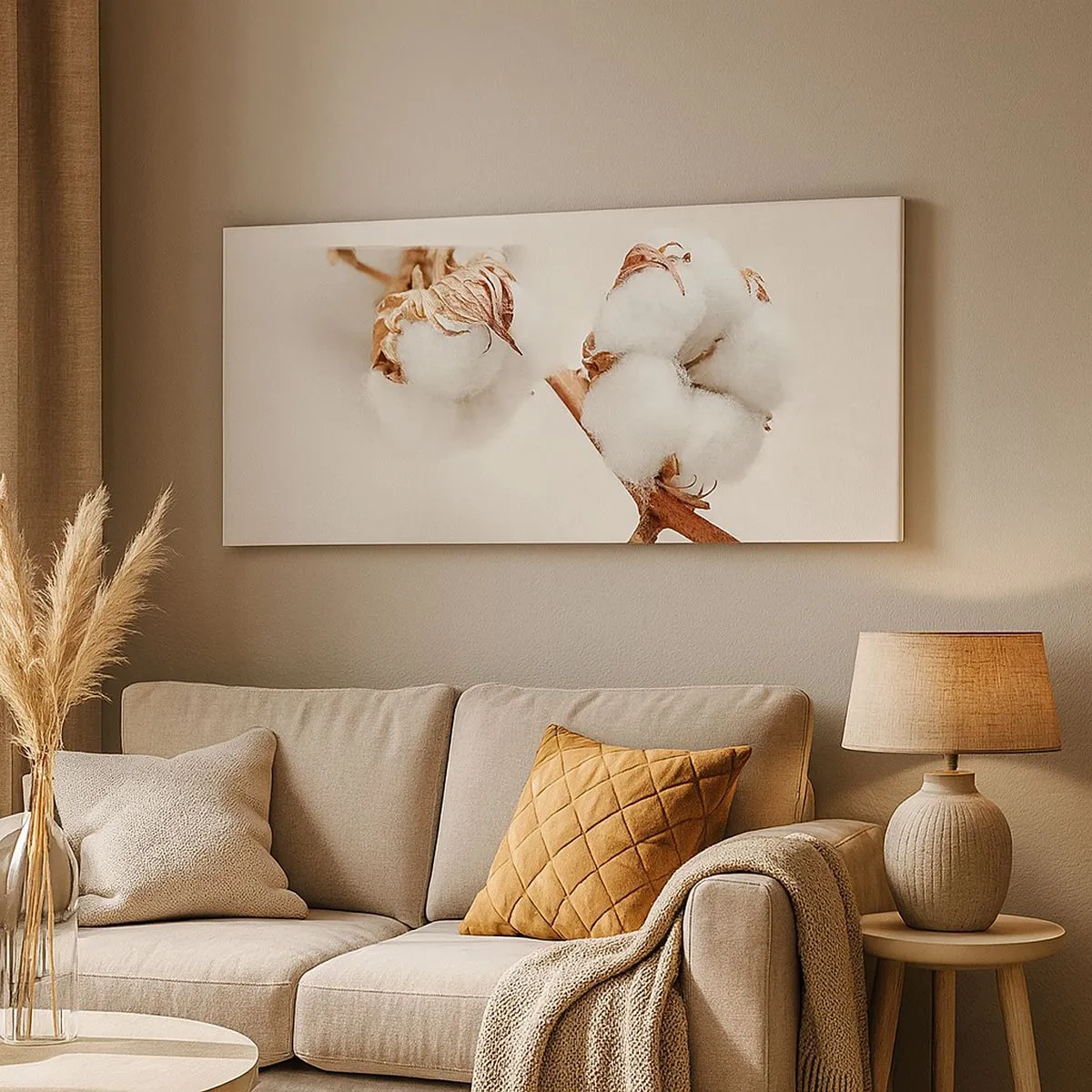 Schilderen op canvas - Gewoon een knuffel - 100x40 cm