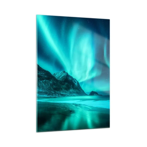 Schilderen op glas - Wonderen van het Noorden - 50x70 cm