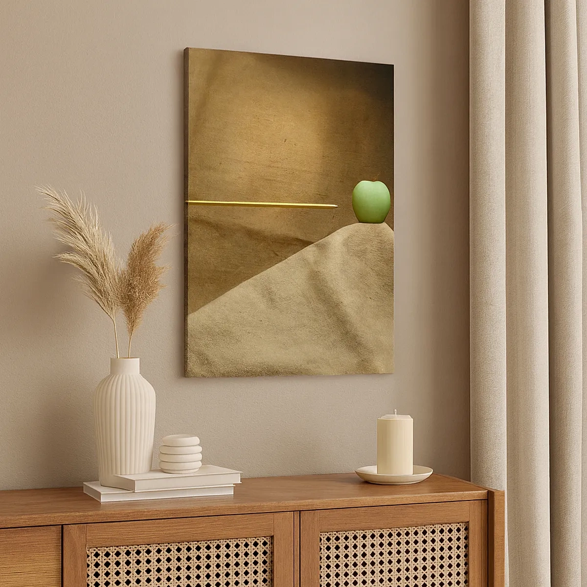 Schilderen op canvas - Roep de geest van William Tell op - 50x70 cm