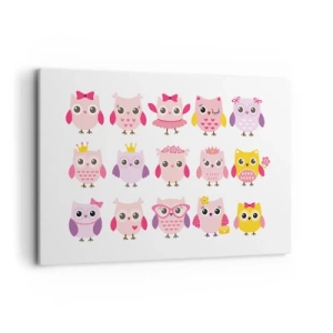 Schilderen op canvas - De ene is zoeter dan de andere - 120x80 cm