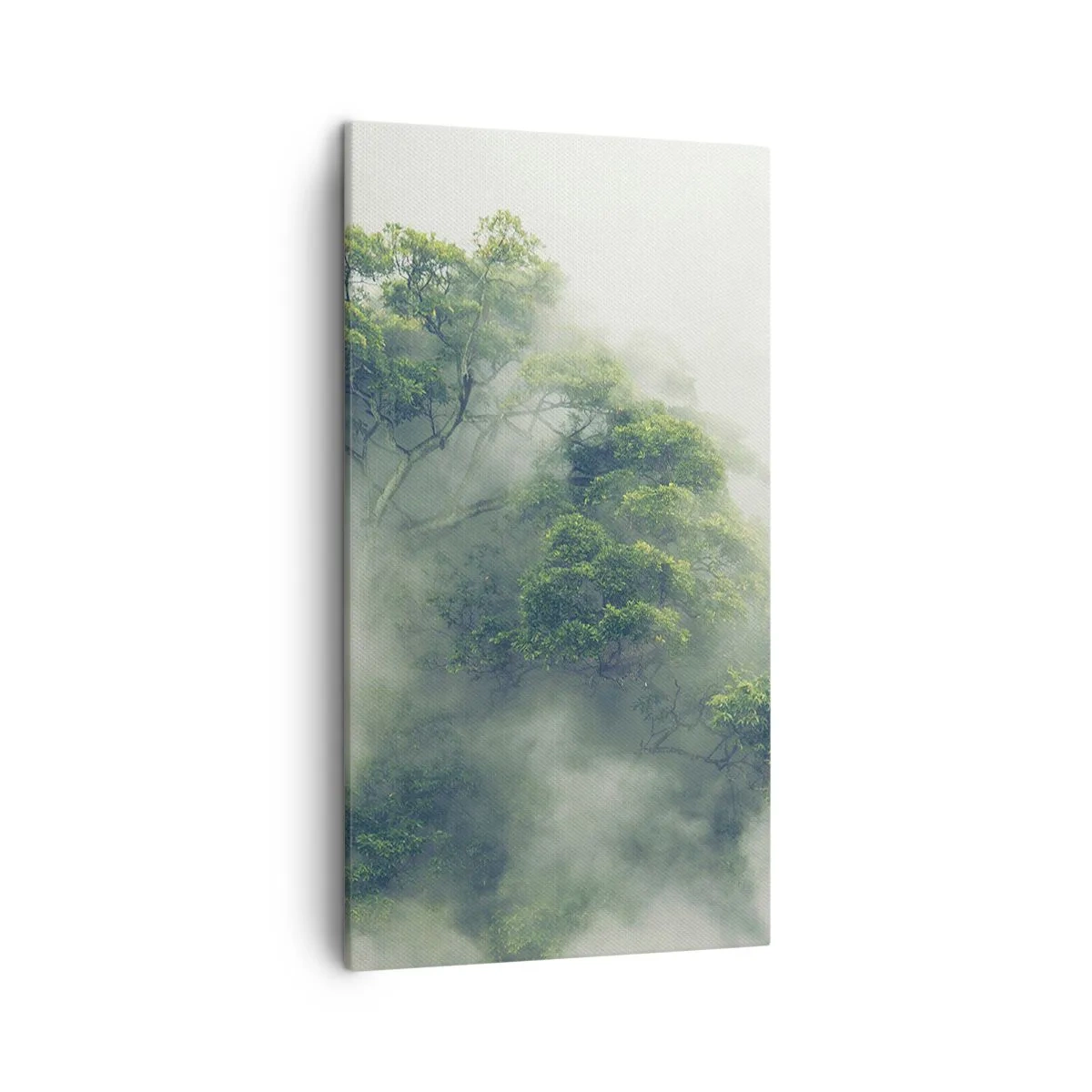 Schilderen op canvas - In mist gehuld - 45x80 cm