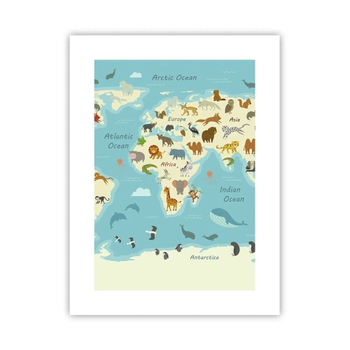 Poster - Goede buren - 30x40 cm