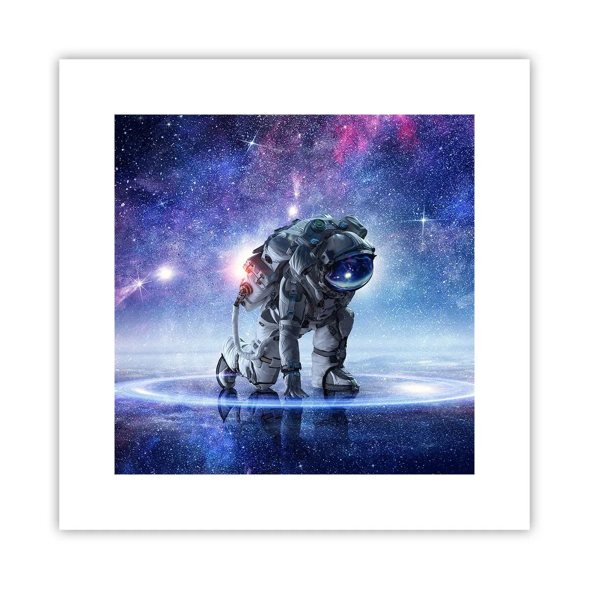 Poster - De sterrenhemel boven mij - 30x30 cm