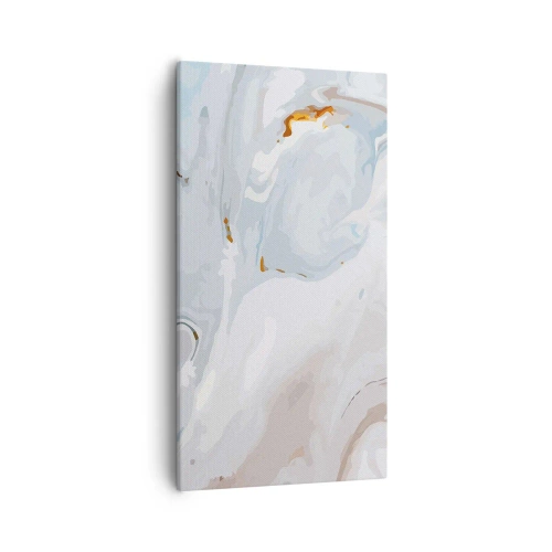 Schilderen op canvas - Het wit is verheven - 55x100 cm