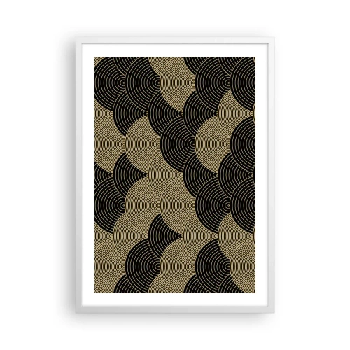 Poster in een witte lijst - Eenheid in veelheid - 50x70 cm