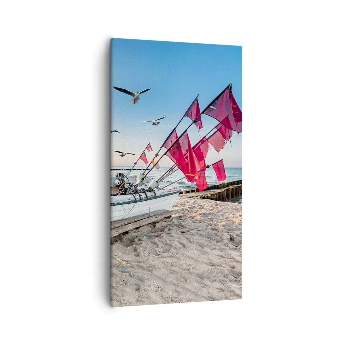 Schilderen op canvas - Een welverdiende rust - 55x100 cm