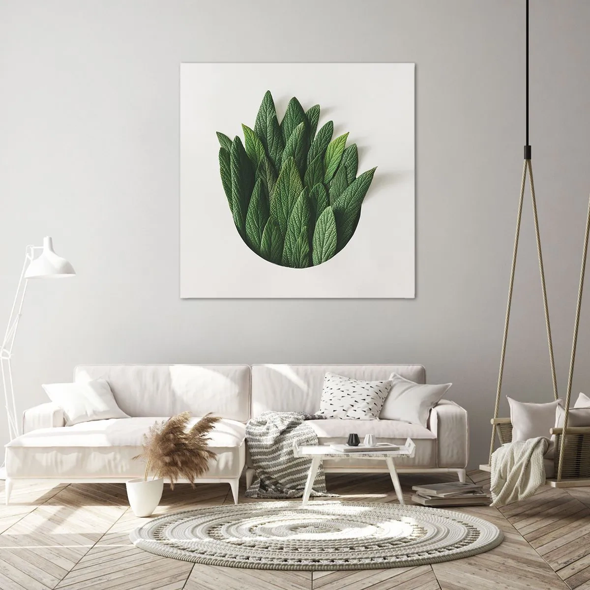 Schilderen op canvas - Ongebreidelde nieuwsgierigheid - 70x70 cm