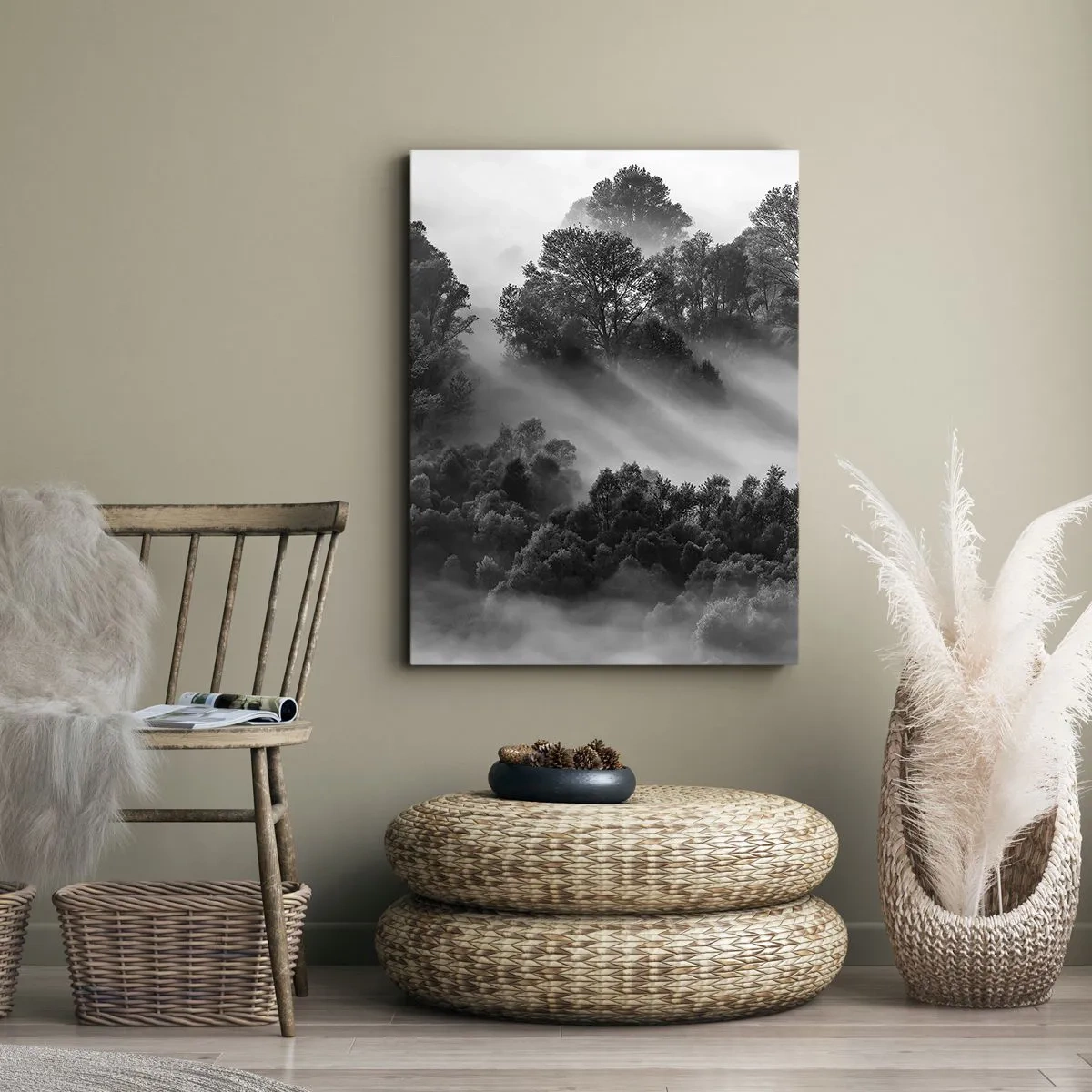Schilderen op canvas - Opstaand uit de slaap - 50x70 cm
