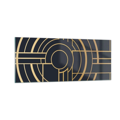 Schilderen op glas - Draaien van dingen - 100x40 cm