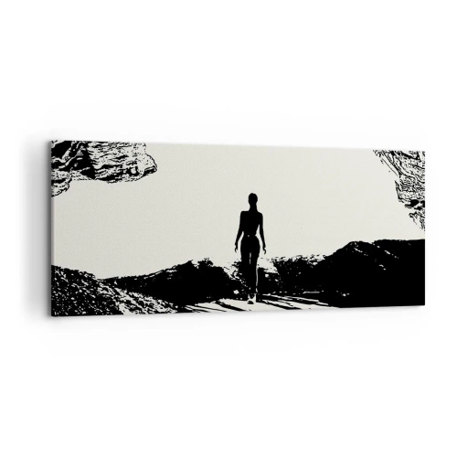 Schilderen op canvas - Een nieuwe kijk - 120x50 cm