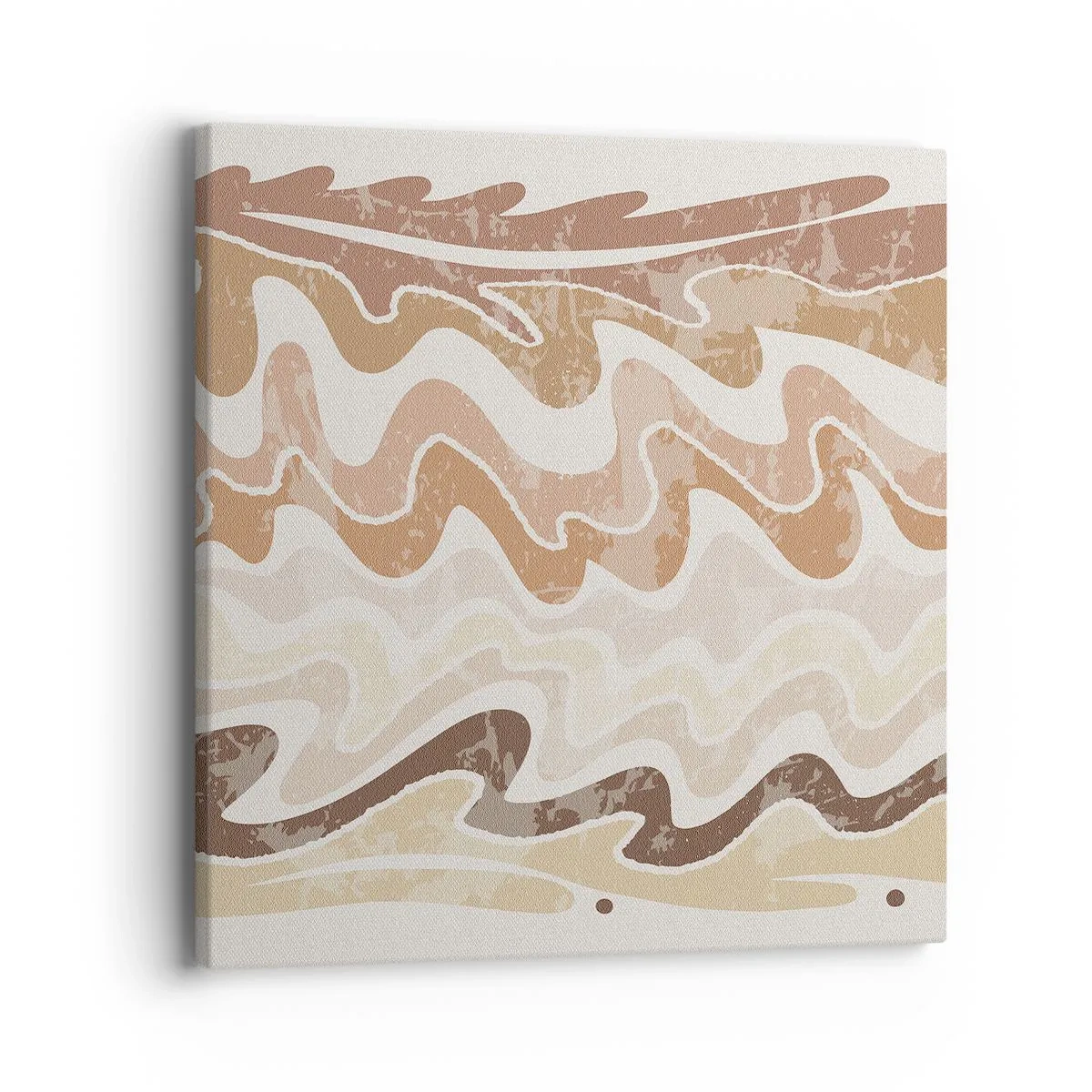 Schilderen op canvas - Goede energie – goede emoties - 40x40 cm