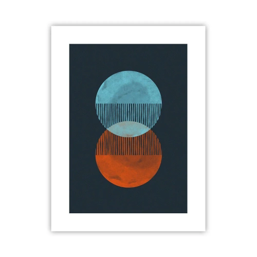 Poster - Astronomische fantasie - 30x40 cm