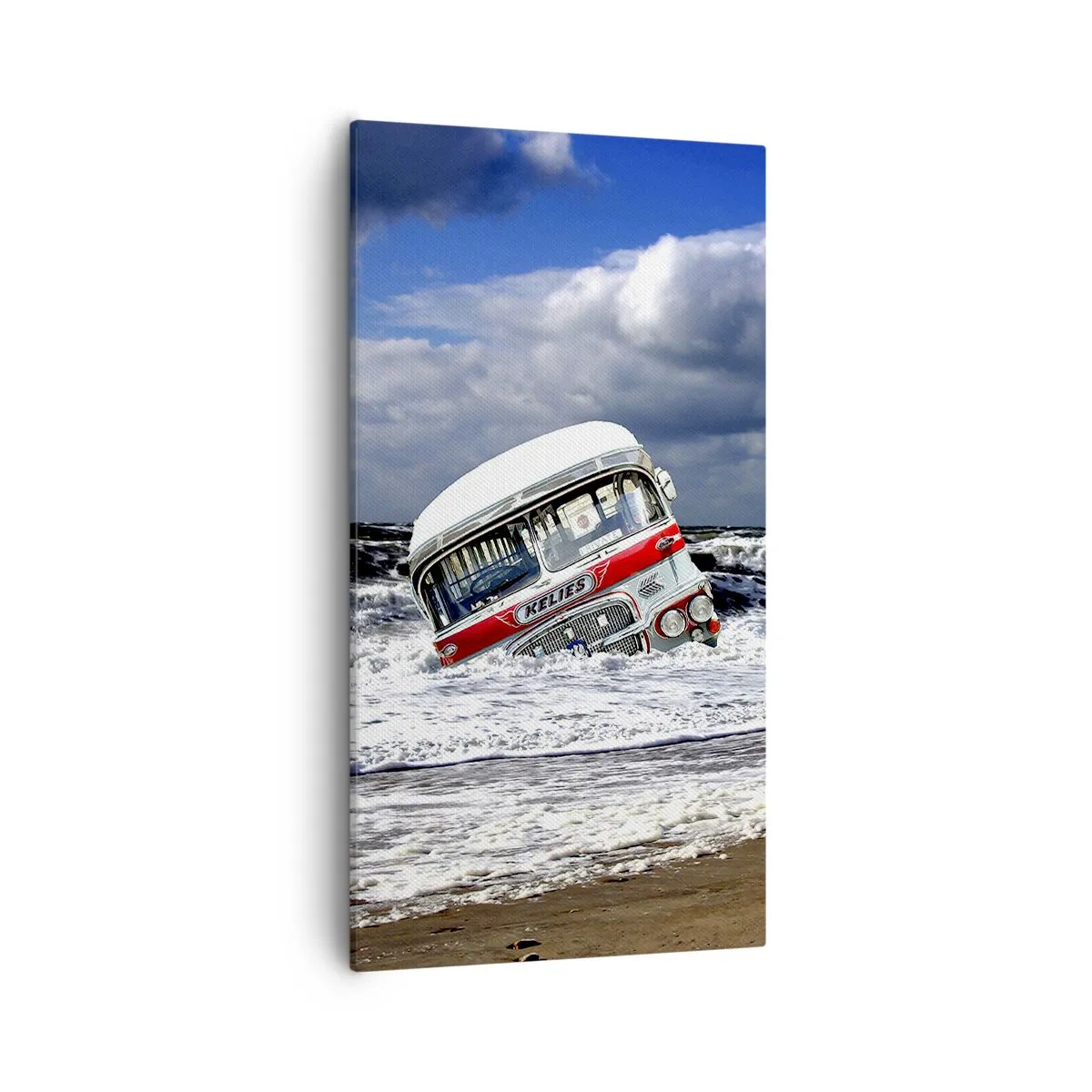 Schilderen op canvas - En je bent verrast? - 55x100 cm