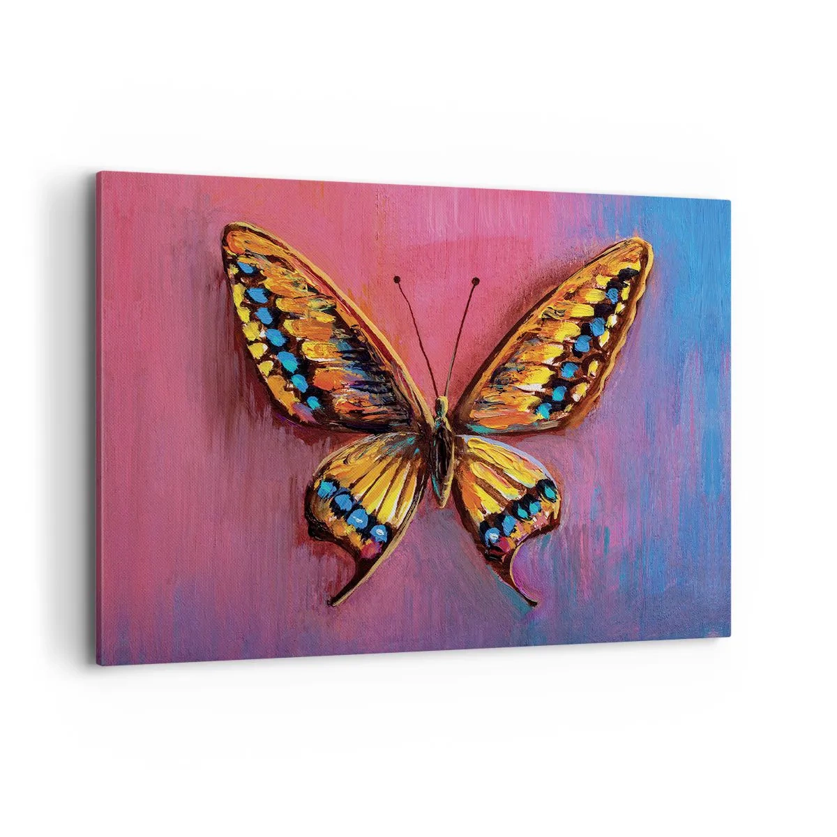 Schilderen op canvas - Een juweel van de natuur - 120x80 cm