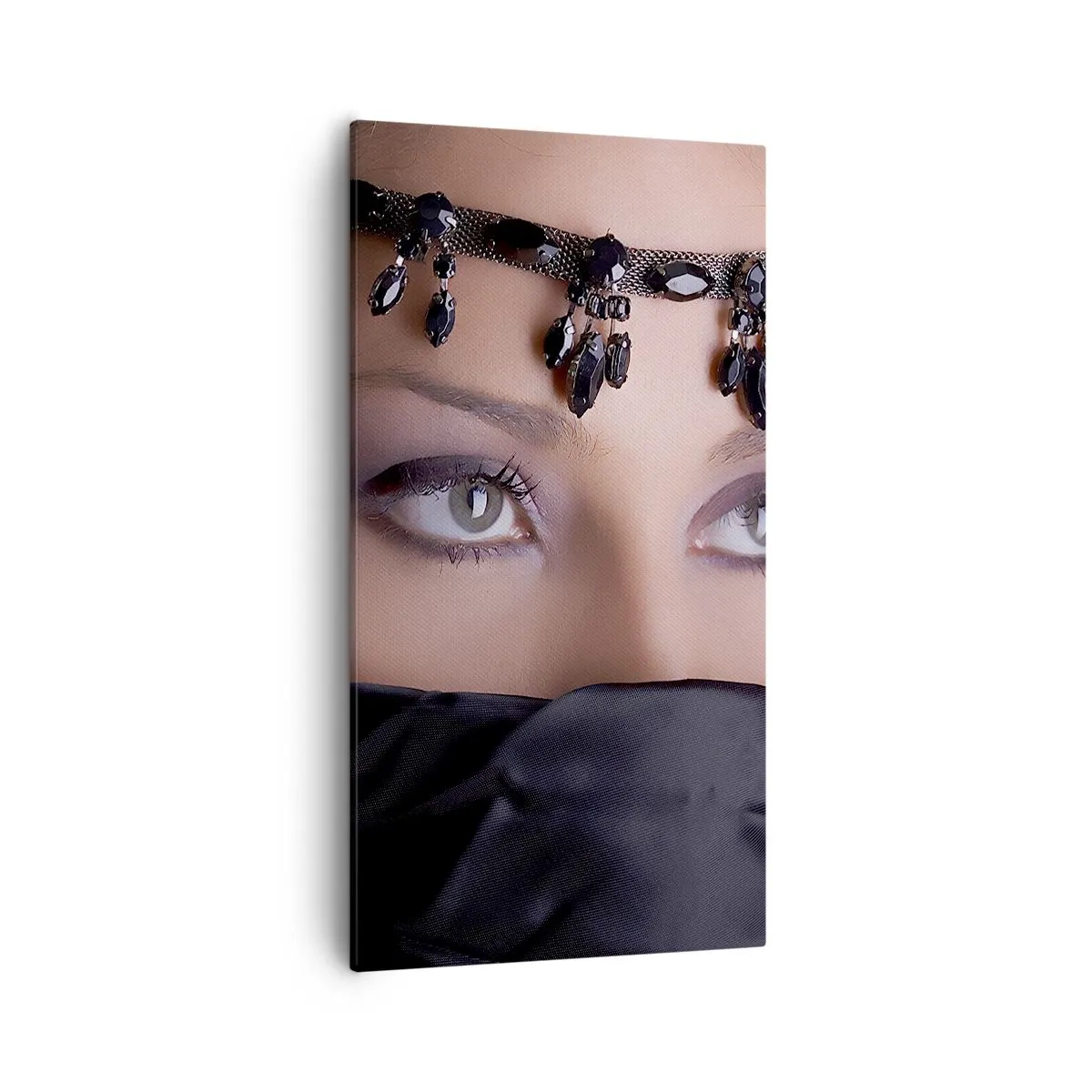 Schilderen op canvas - Oosters verleidelijk mysterie - 55x100 cm