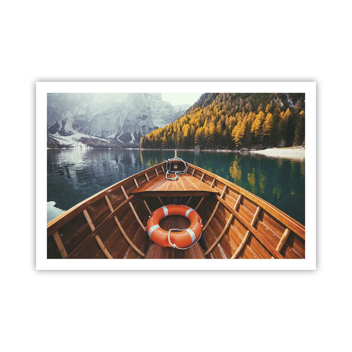 Poster - Bergtocht - 91x61 cm