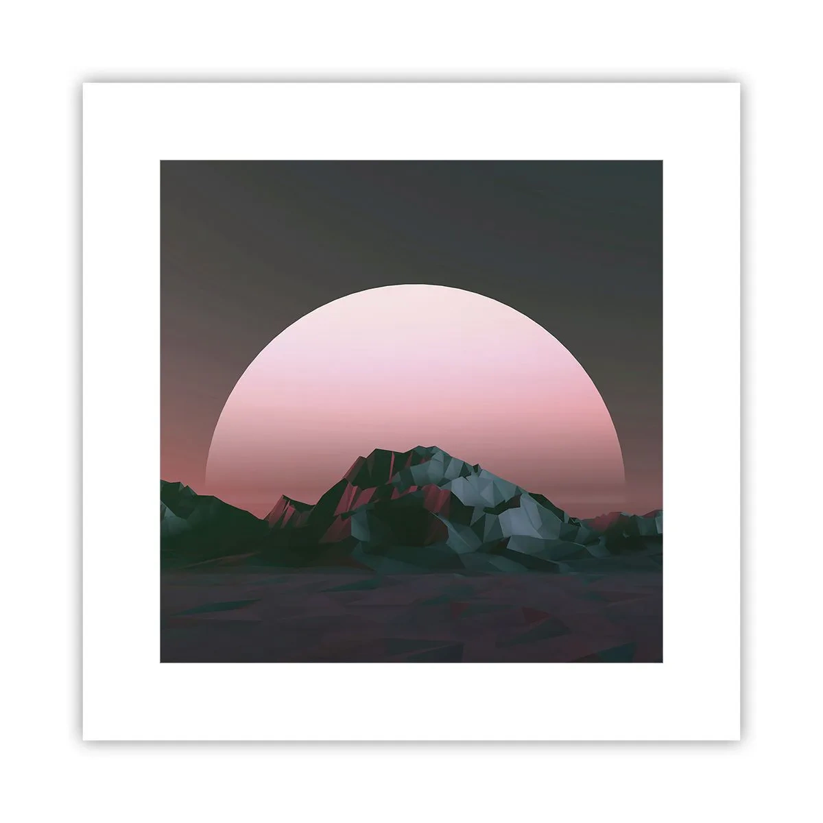 Poster - In een naburig sterrenstelsel - 30x30 cm