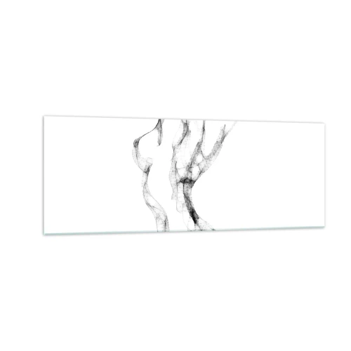 Schilderen op glas - Mooi en sterk - 140x50 cm