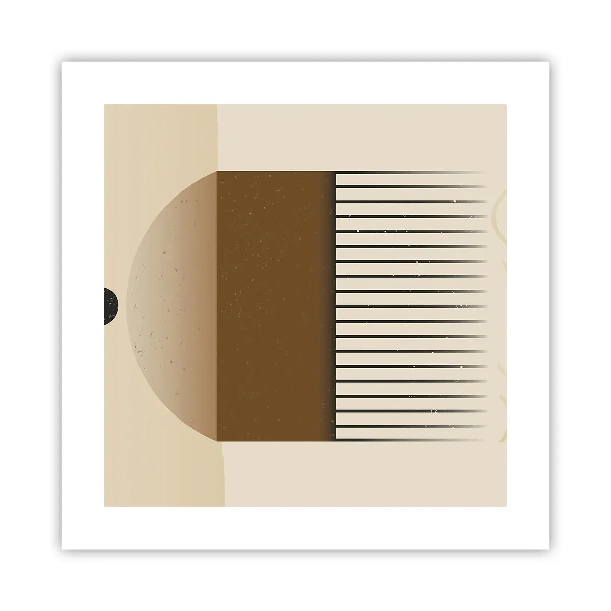 Poster - verschillende staten - 40x40 cm