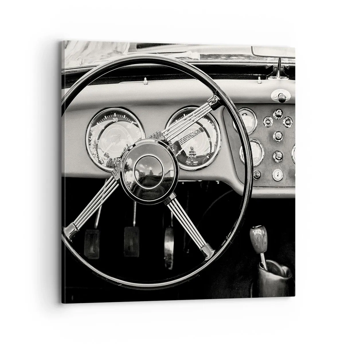 Schilderen op canvas - De droom van een verzamelaar - 70x70 cm