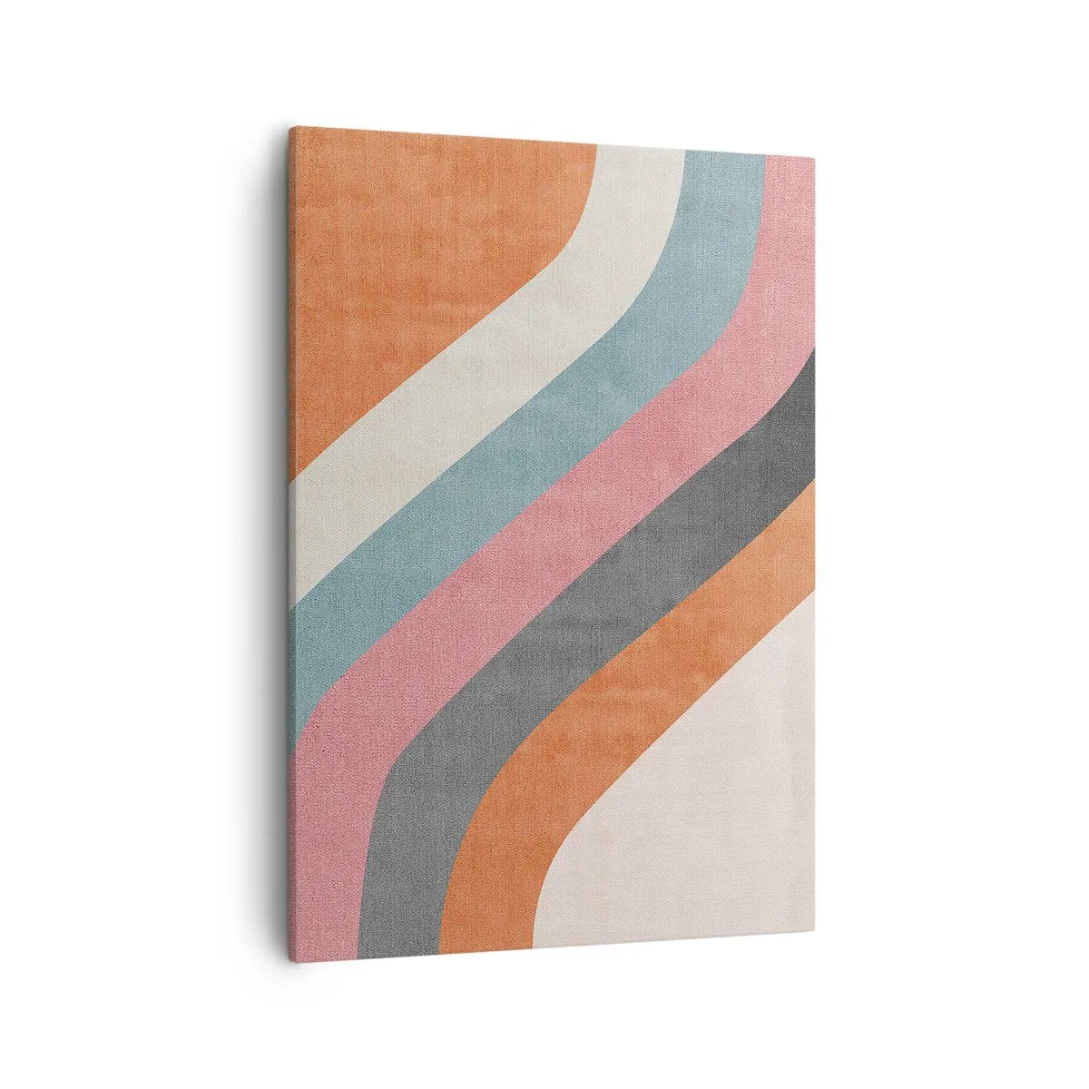 Schilderen op canvas - Diagonale compositie – beweging - 50x70 cm
