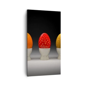 Schilderen op canvas - Fruit ontbijt - 45x80 cm