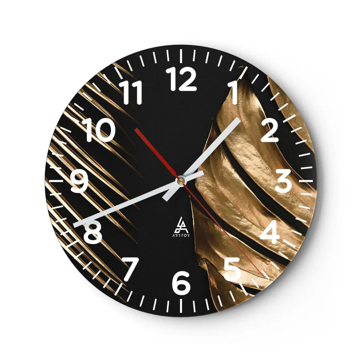 Wandklok - Klok - Anders en net zo duur - 40x40 cm