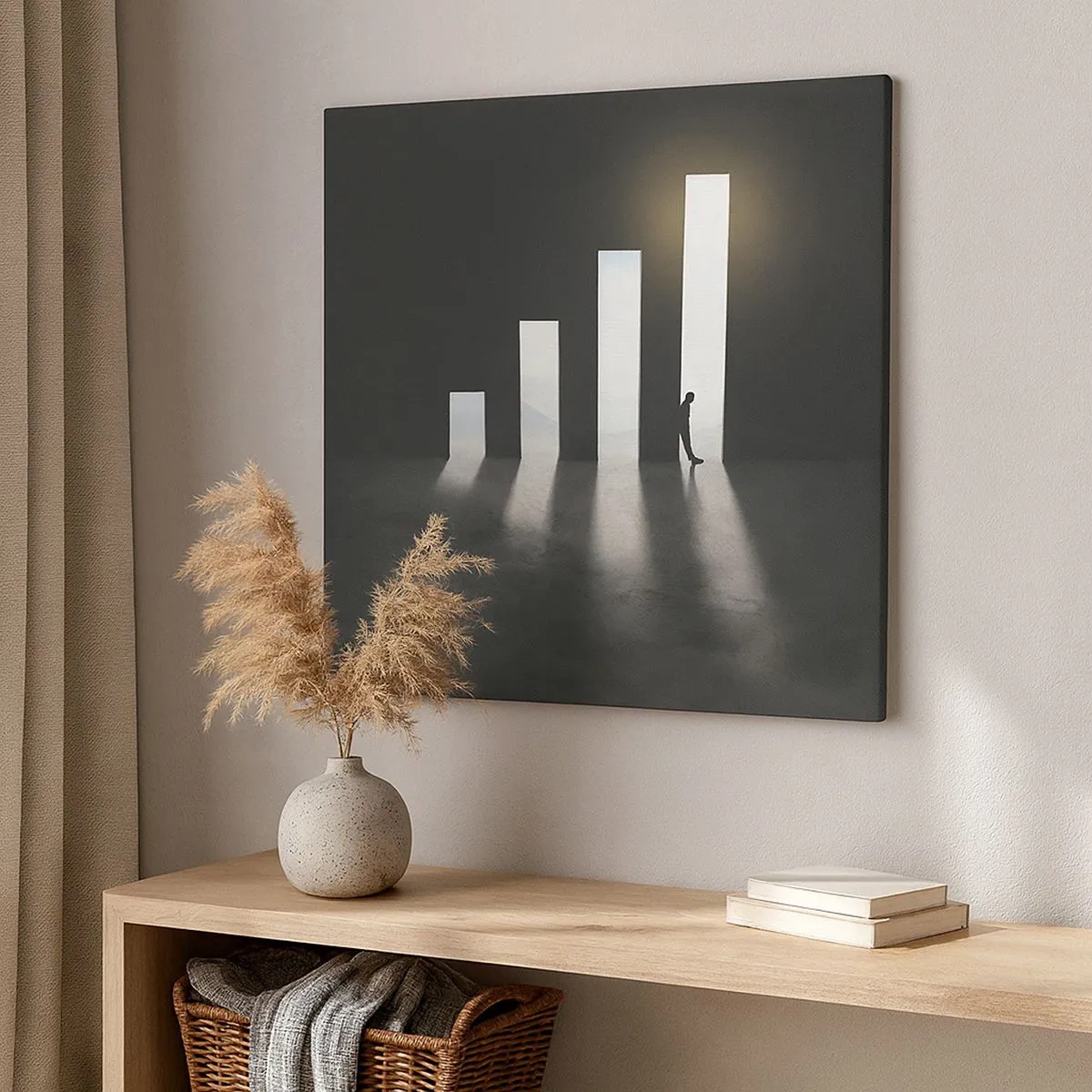 Schilderen op canvas - Succes - impressie - 30x30 cm