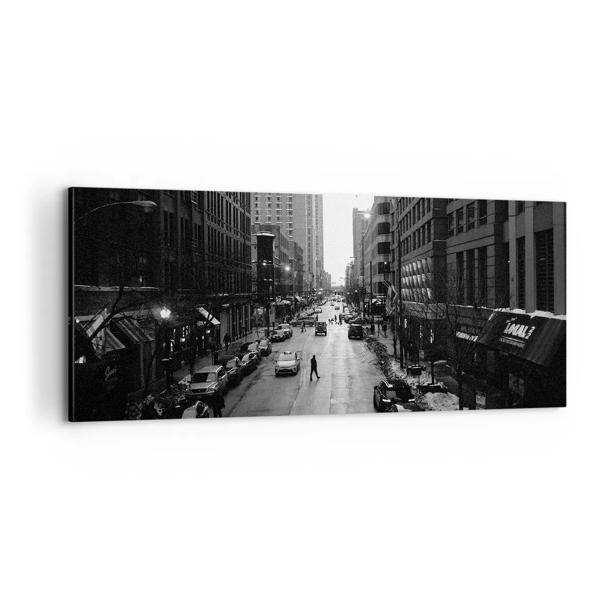 Schilderen op canvas - Een andere dag zoals elke andere dag - 100x40 cm
