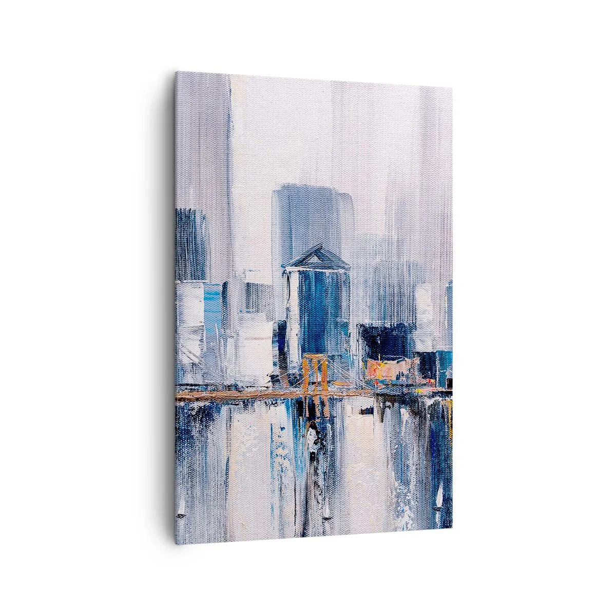 Schilderen op canvas - New Yorkse impressie - 80x120 cm