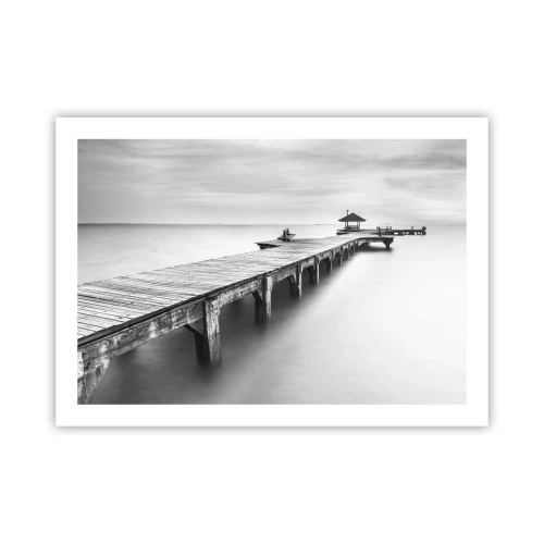 Poster - In de verte - 70x50 cm