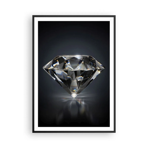 Poster in een zwarte lijst - Beste vriendinnen - 70x100 cm