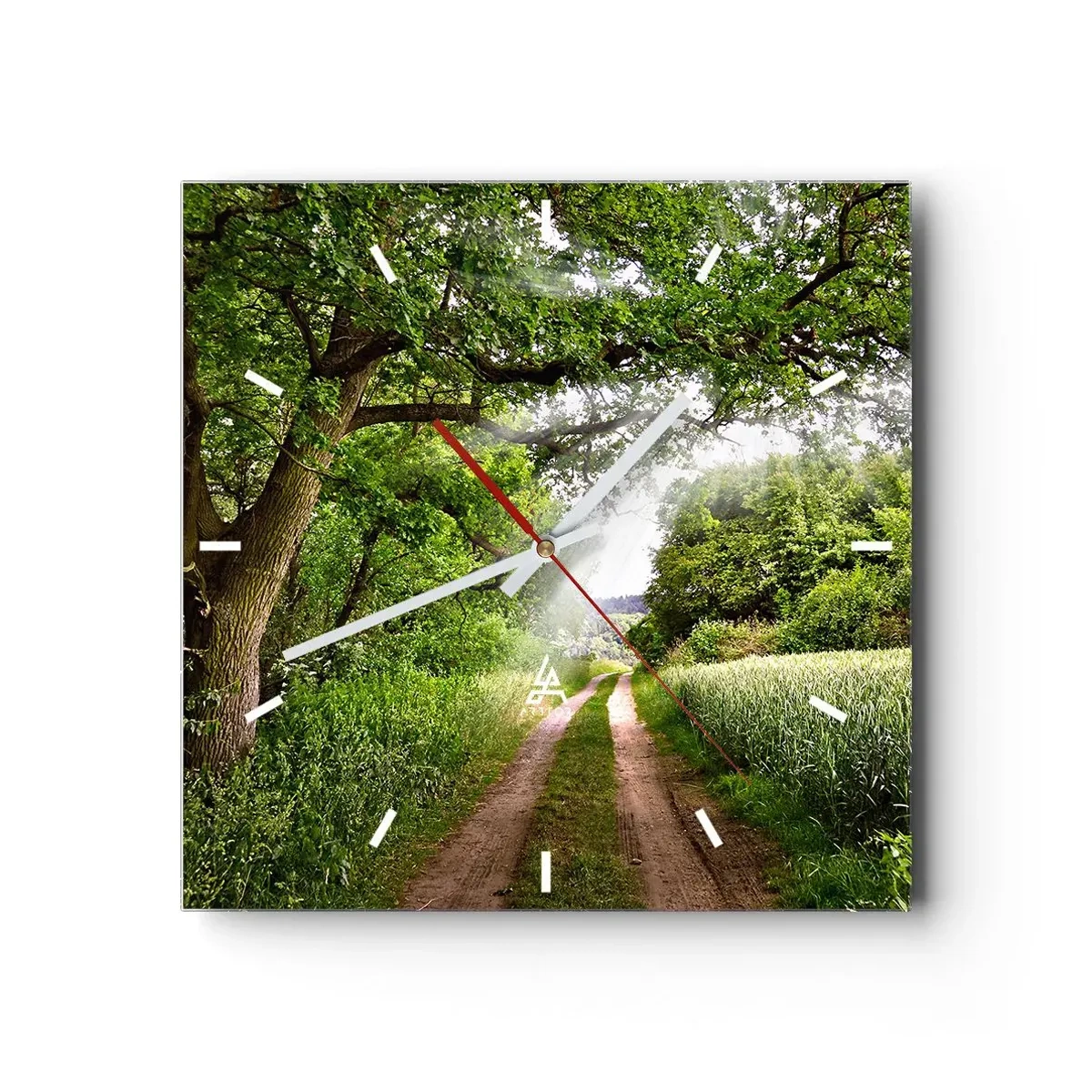 Wandklok - Klok - Et in Arcadia ego - 40x40 cm