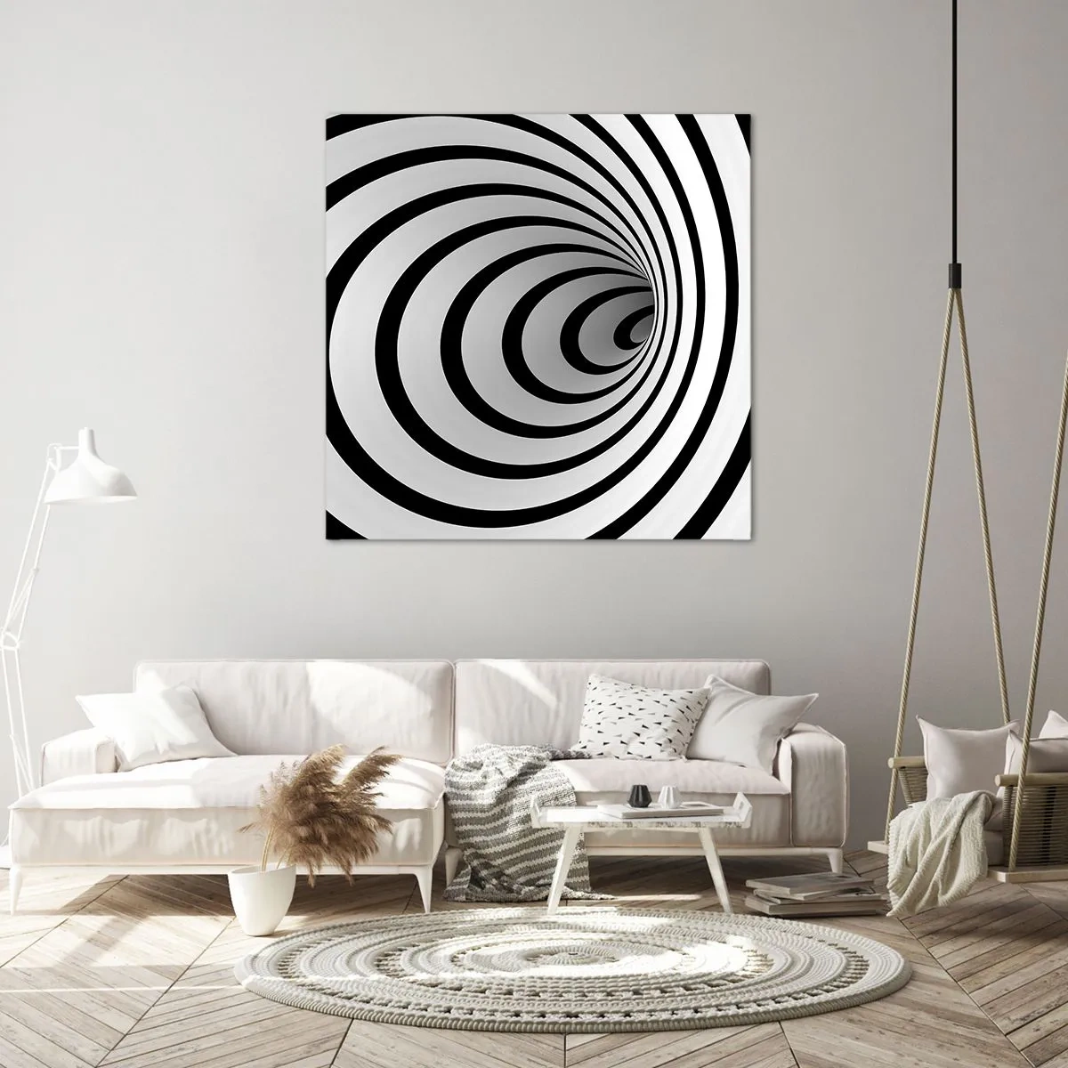 Schilderen op canvas - Kun jij er ook niet tegen? - 40x40 cm