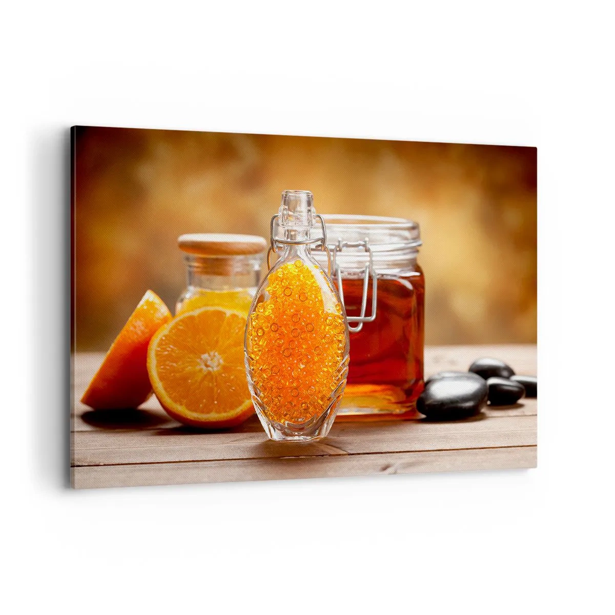 Schilderen op canvas - Zonnige smaken en aroma's - 120x80 cm
