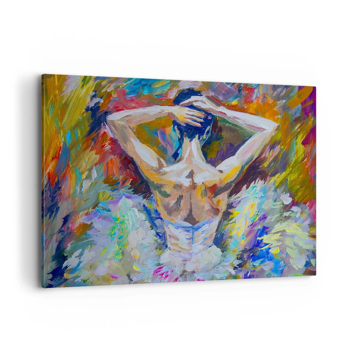 Schilderen op canvas - Het kan van alles zijn - 100x70 cm