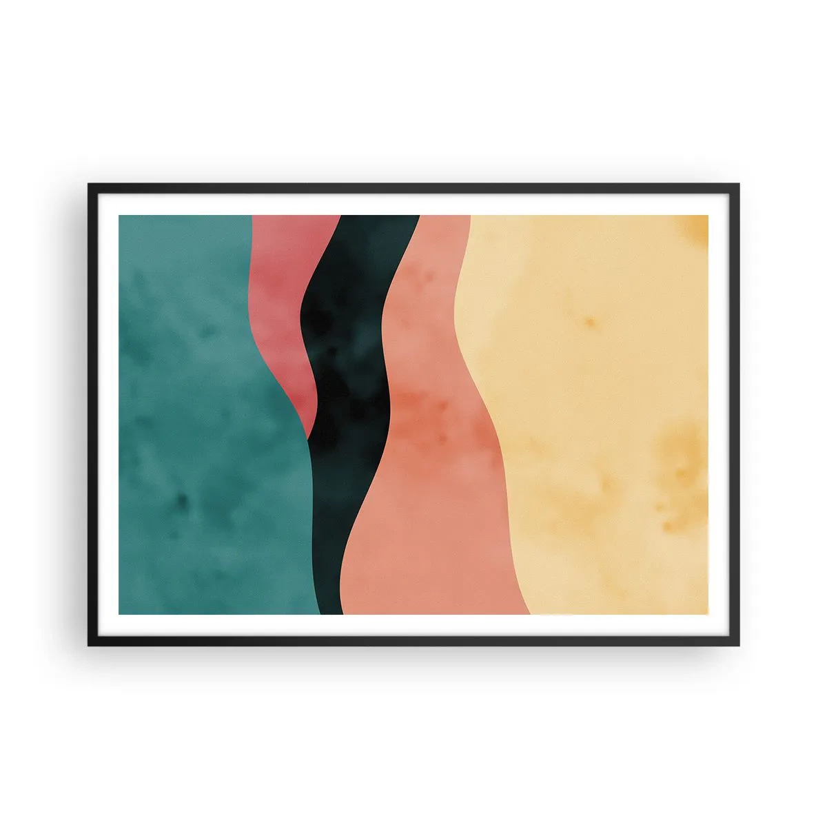 Poster in een zwarte lijst - Conforme non-conformiteit - 100x70 cm