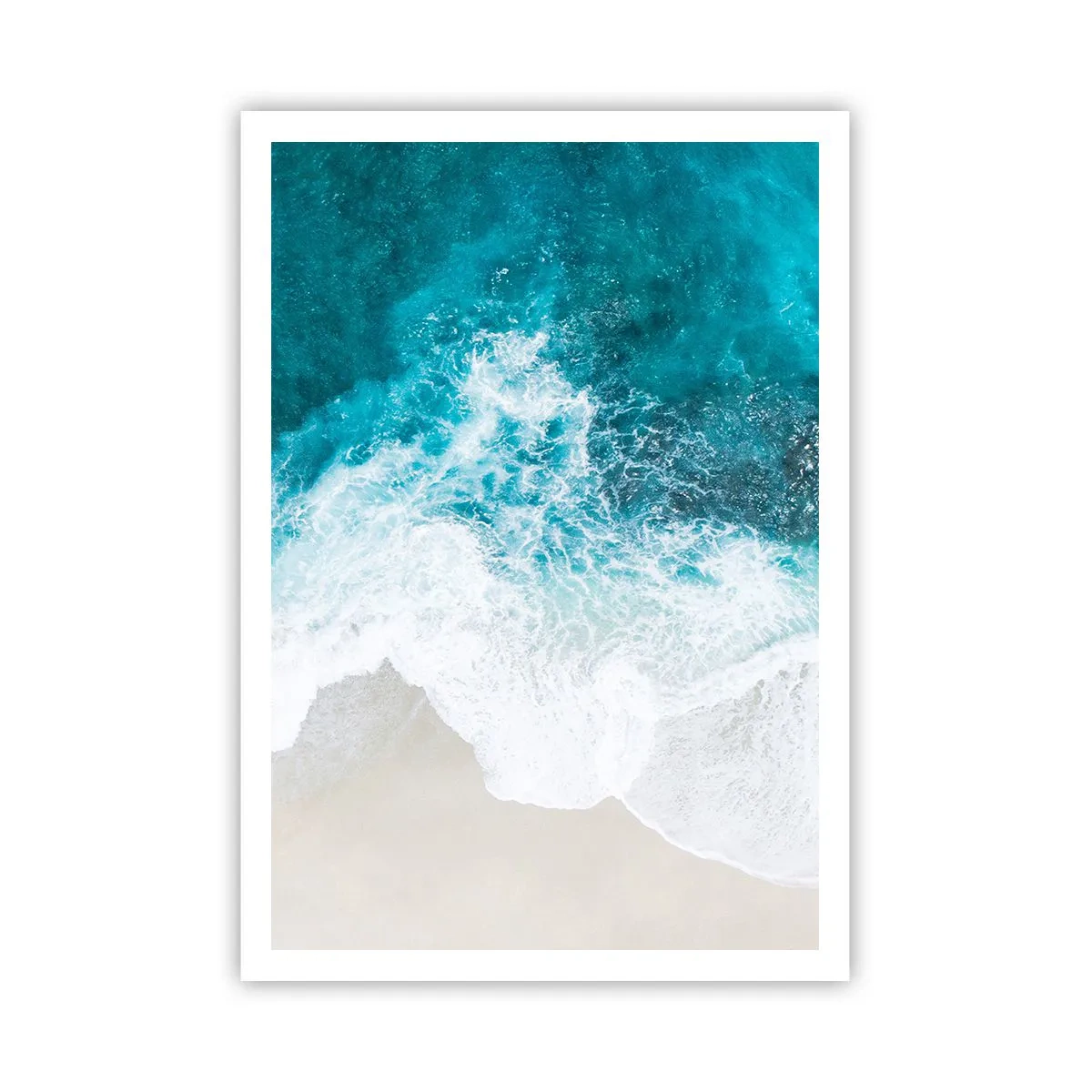 Poster - Natuurlijke streling - 70x100 cm