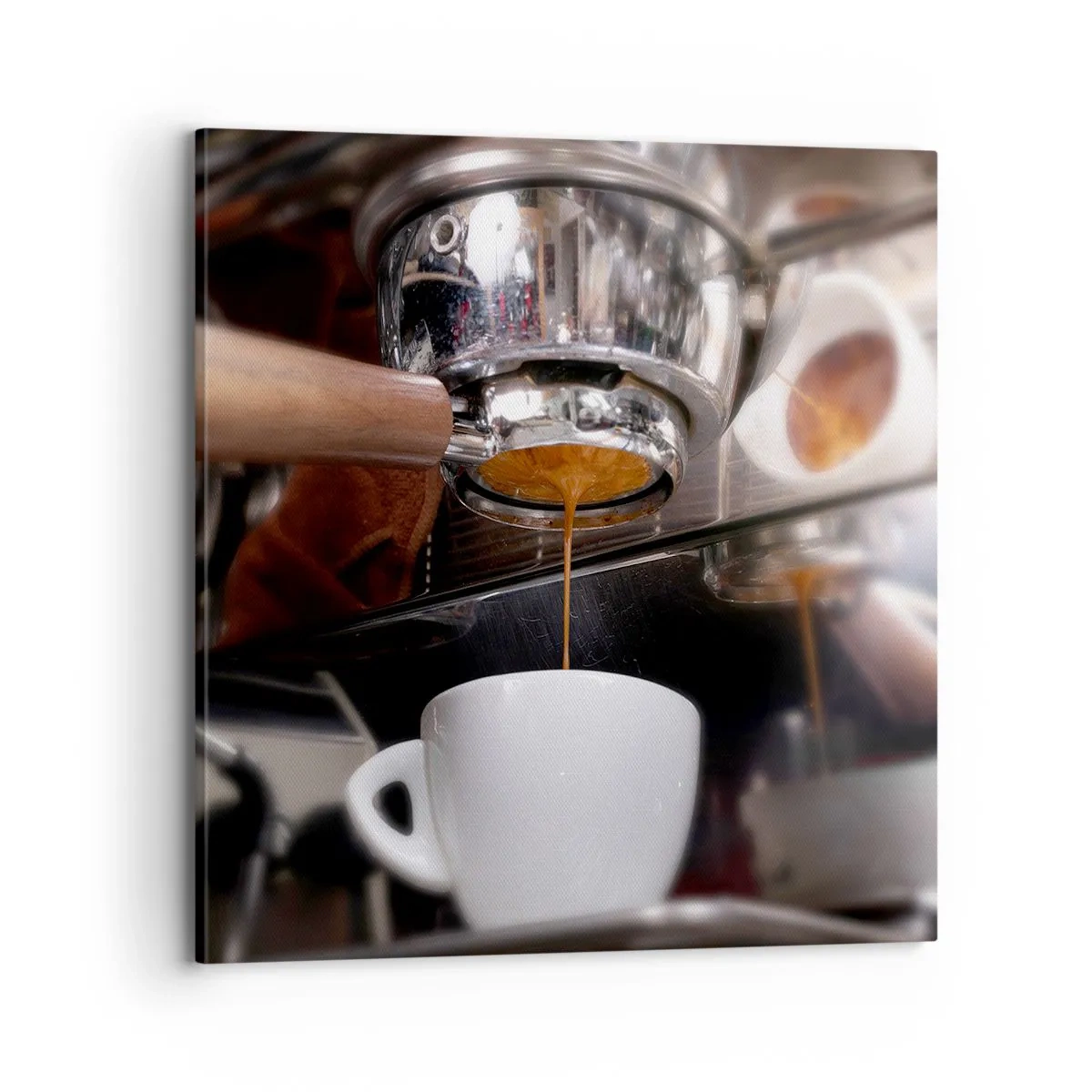 Schilderen op canvas - Goede tijd van de dag - 70x70 cm