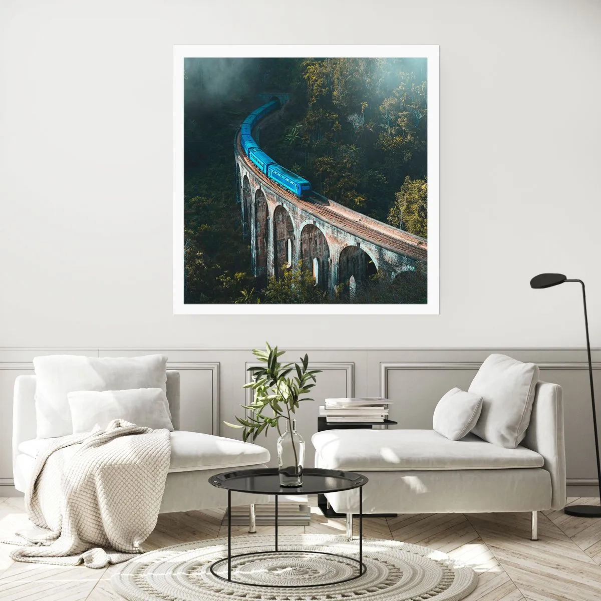 Poster - Neiging tot natuur - 60x60 cm