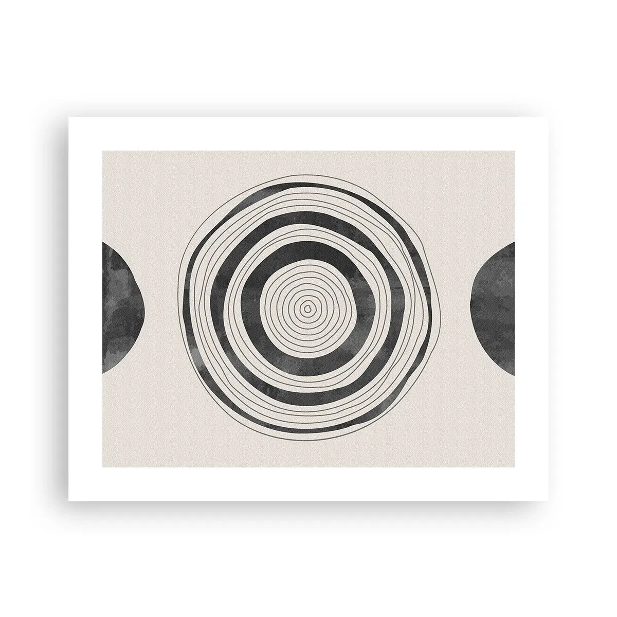 Poster - Wat belangrijk is, is wat er tussenin zit - 50x40 cm