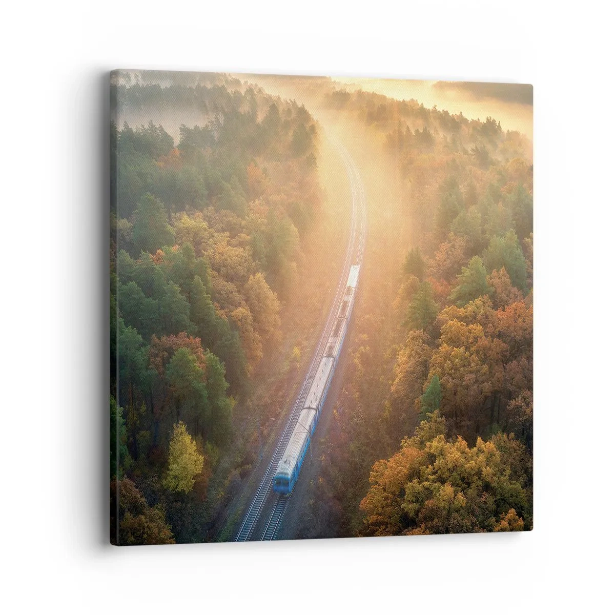 Schilderen op canvas - Herfst reis - 40x40 cm