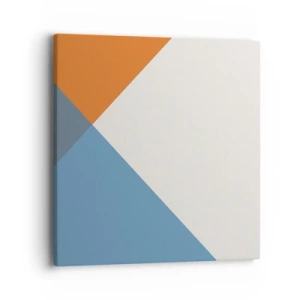 Schilderen op canvas - In een hoekje… - 40x40 cm