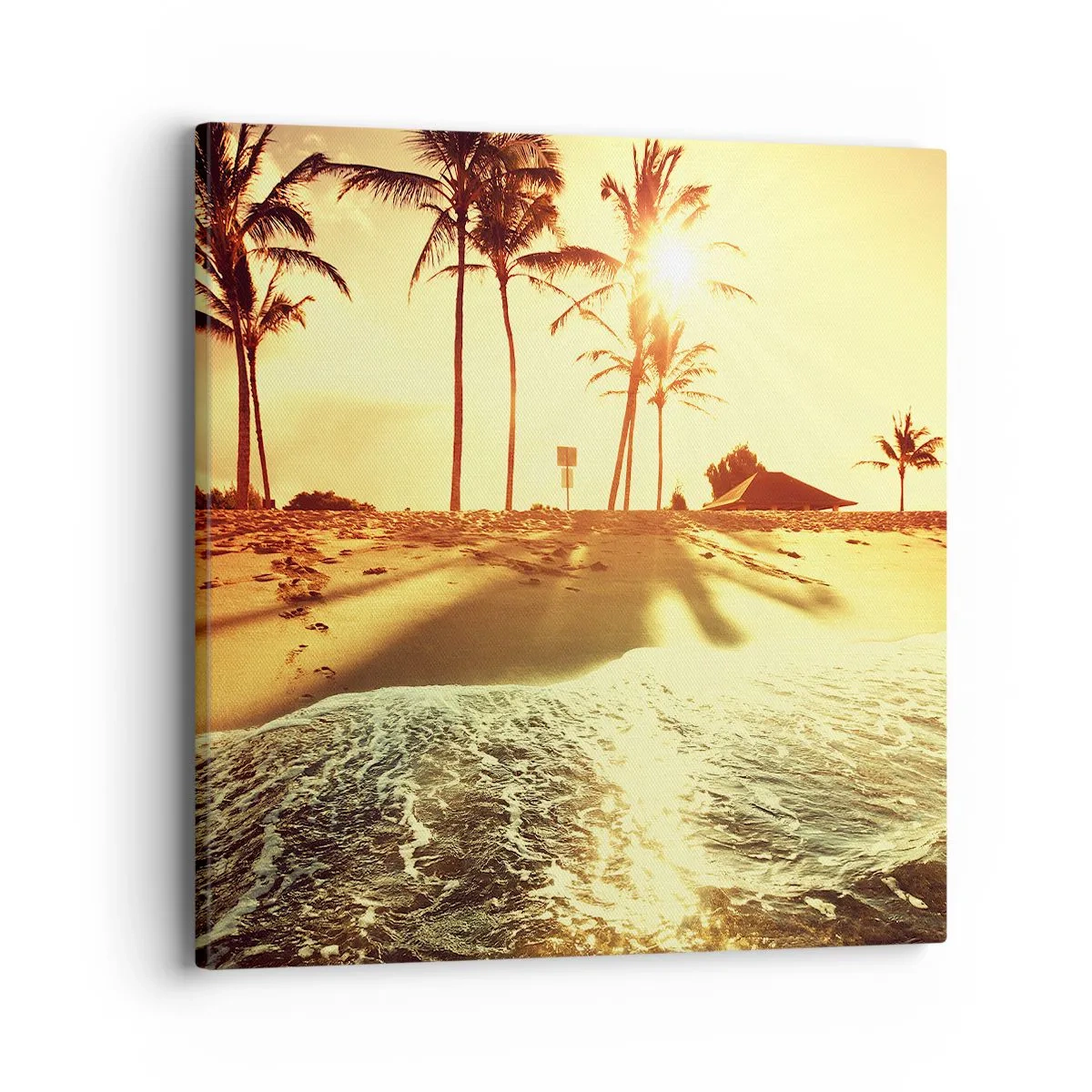 Schilderen op canvas - Californië middag - 40x40 cm