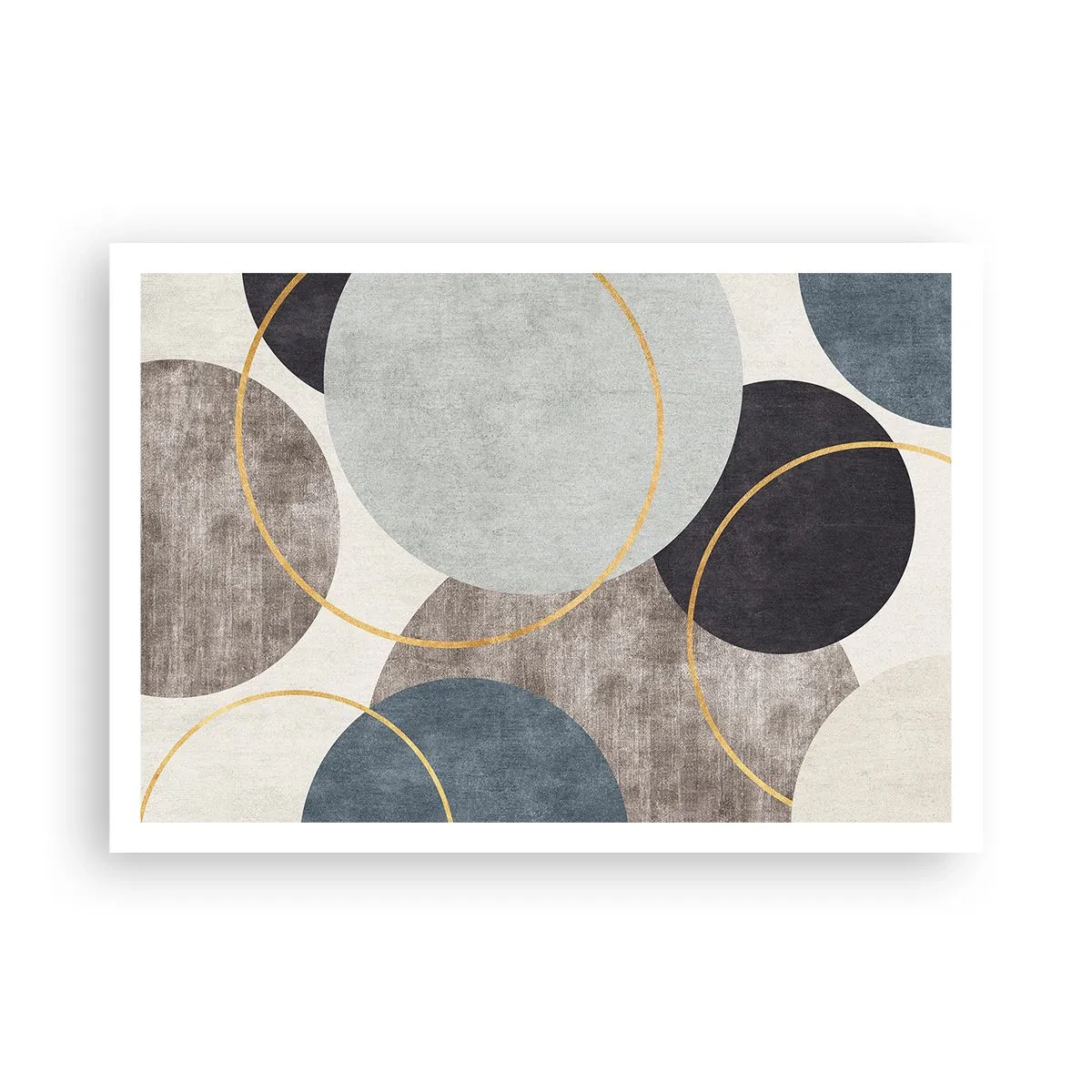 Poster - Wiel voor wiel - 100x70 cm