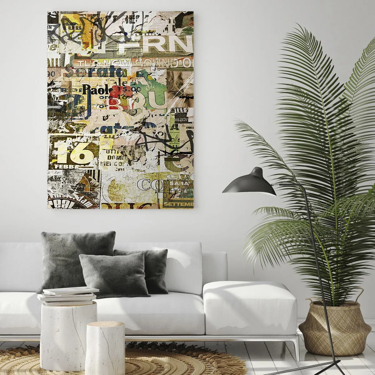 Schilderen op glas - O, het gebeurt... - 50x70 cm