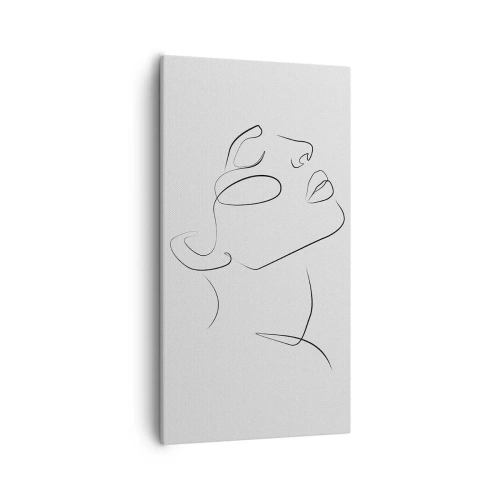 Schilderen op canvas - De wendingen van dromen - 55x100 cm