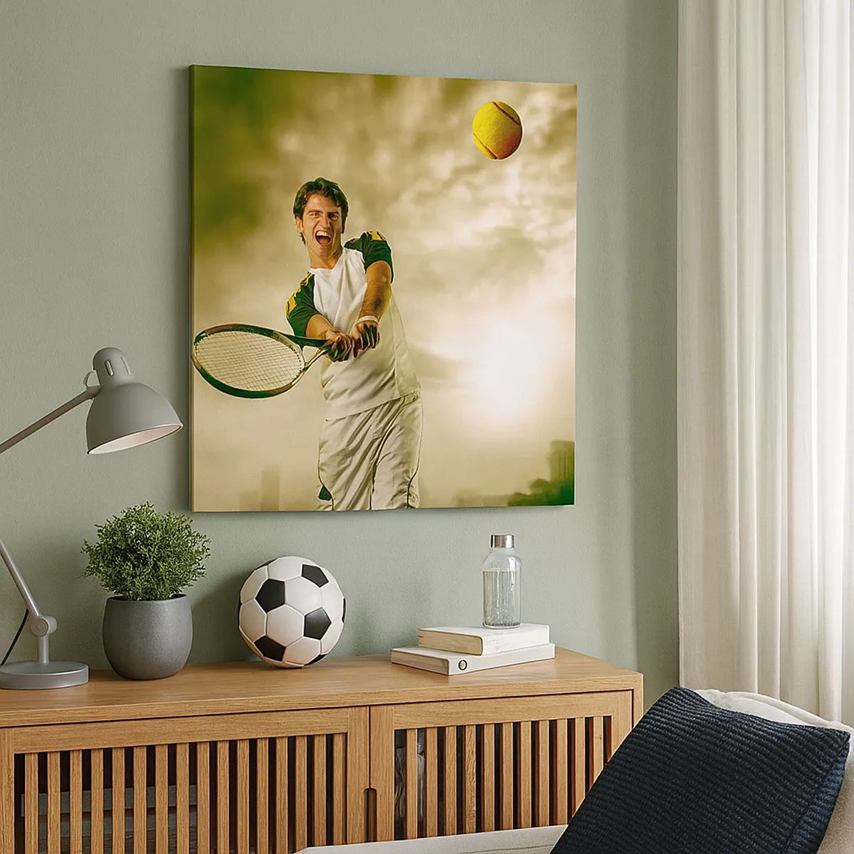 Schilderen op canvas - Energie en vreugde - 30x30 cm