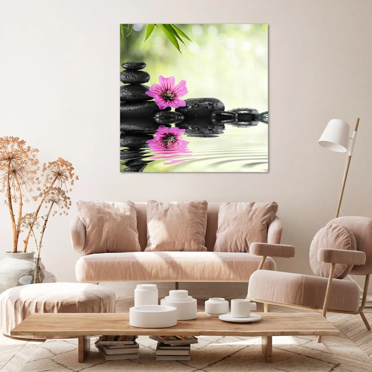 Schilderen op canvas - Tijd voor de ziel - 40x40 cm