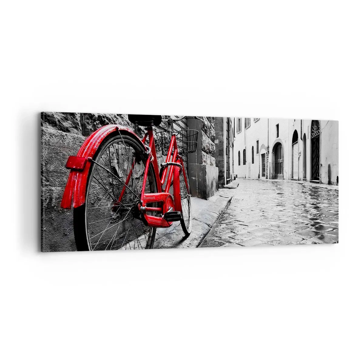 Schilderen op canvas - Echte schoonheid verveelt niet - 100x40 cm